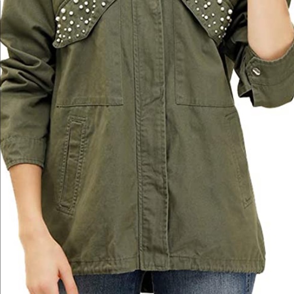 Pearl detailed utility jacket - Picture 2 of 3